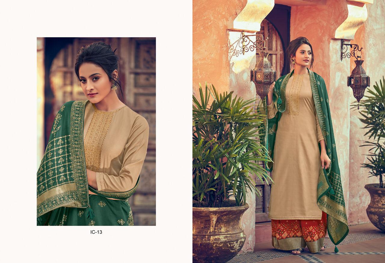 Varsha The Iconic Collection Fancy Silk Work Suits Wholesale Collection From Surat