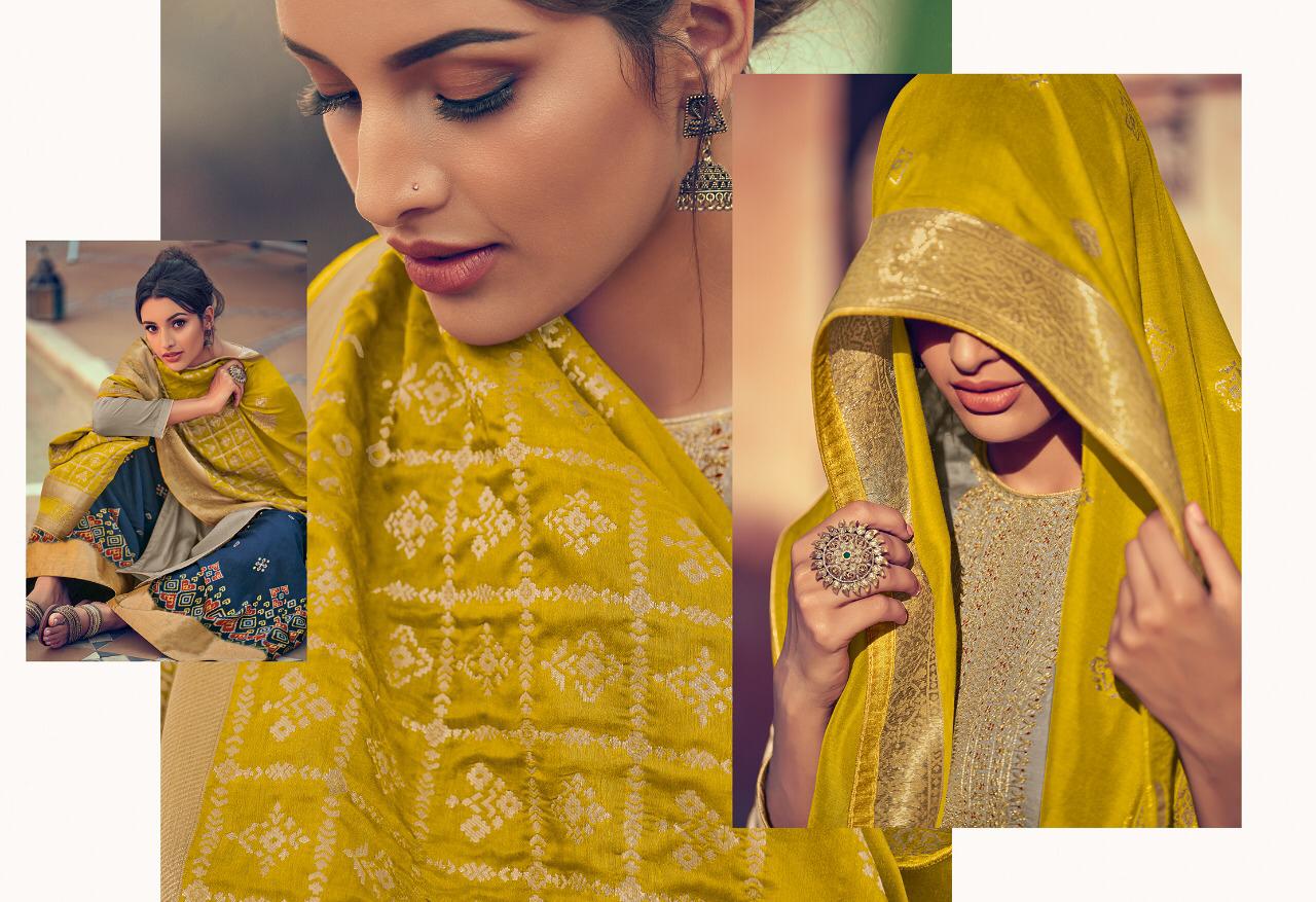 Varsha The Iconic Collection Fancy Silk Work Suits Wholesale Collection From Surat