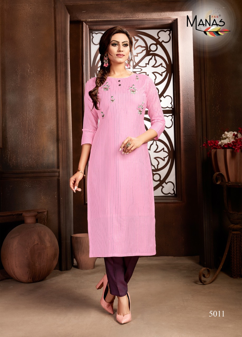 Manas Mitwa Vol 2 Fancy Designer Fabrics Gorgeous Look Kurtis