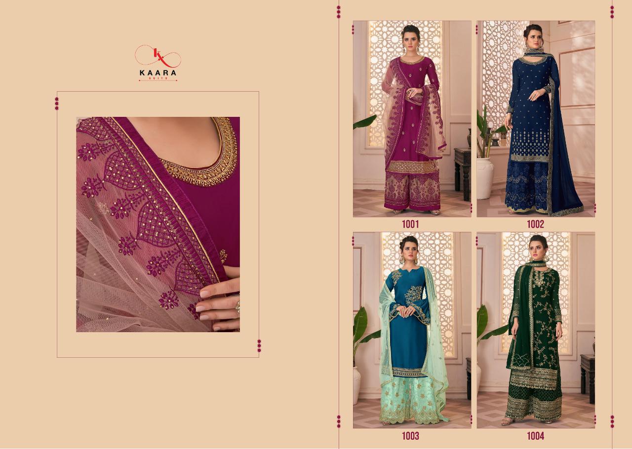 Kaara Suits Firdous Catalog Party Wear Salwar Kameez Collection Best Price Supplier In Surat