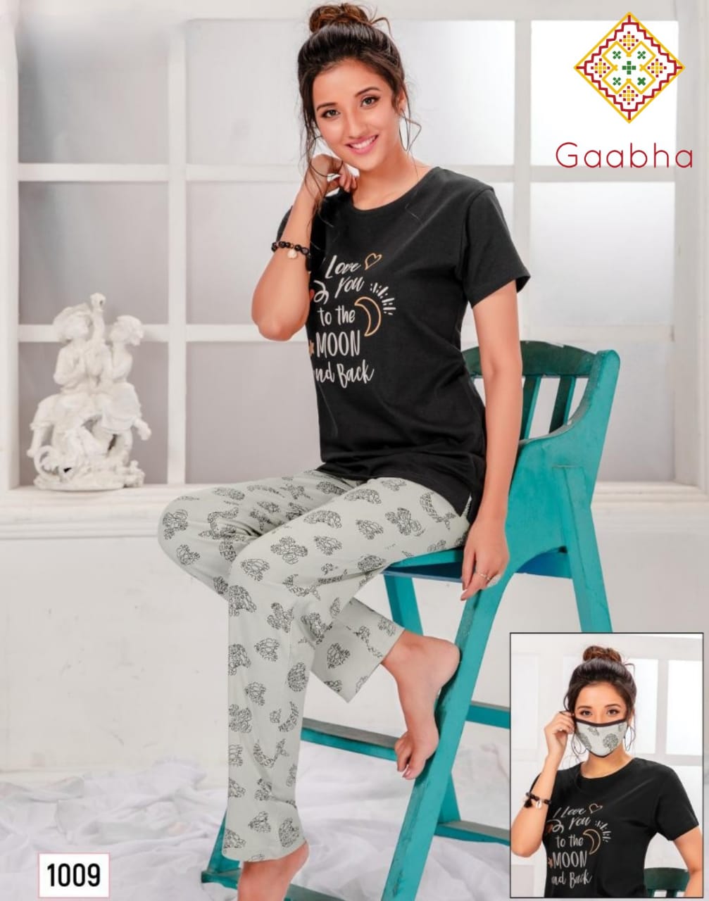 Gaabha Sweet Dreams Vol 7 Night Wear Collection Wholesaler Pratham Fashion Surat