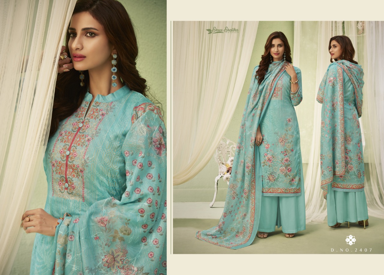 Shree Shalika Fashion Vol 61 Catalog Salwar Kameez Jam Satin Suits Full Sst Supplier In Surat