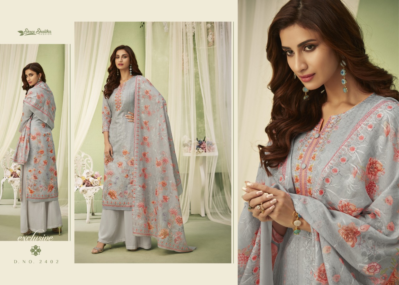 Shree Shalika Fashion Vol 61 Catalog Salwar Kameez Jam Satin Suits Full Sst Supplier In Surat