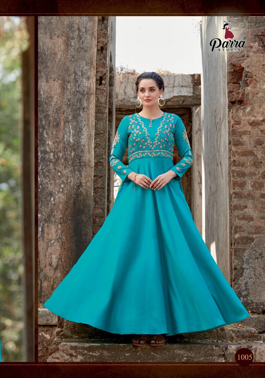 Buy Navy Blue Raw Silk Kurta With Brocade Pants Custom Indo Western Salwar  Suit Punjabi Suit for Women a Line Kurta Online in India - Etsy