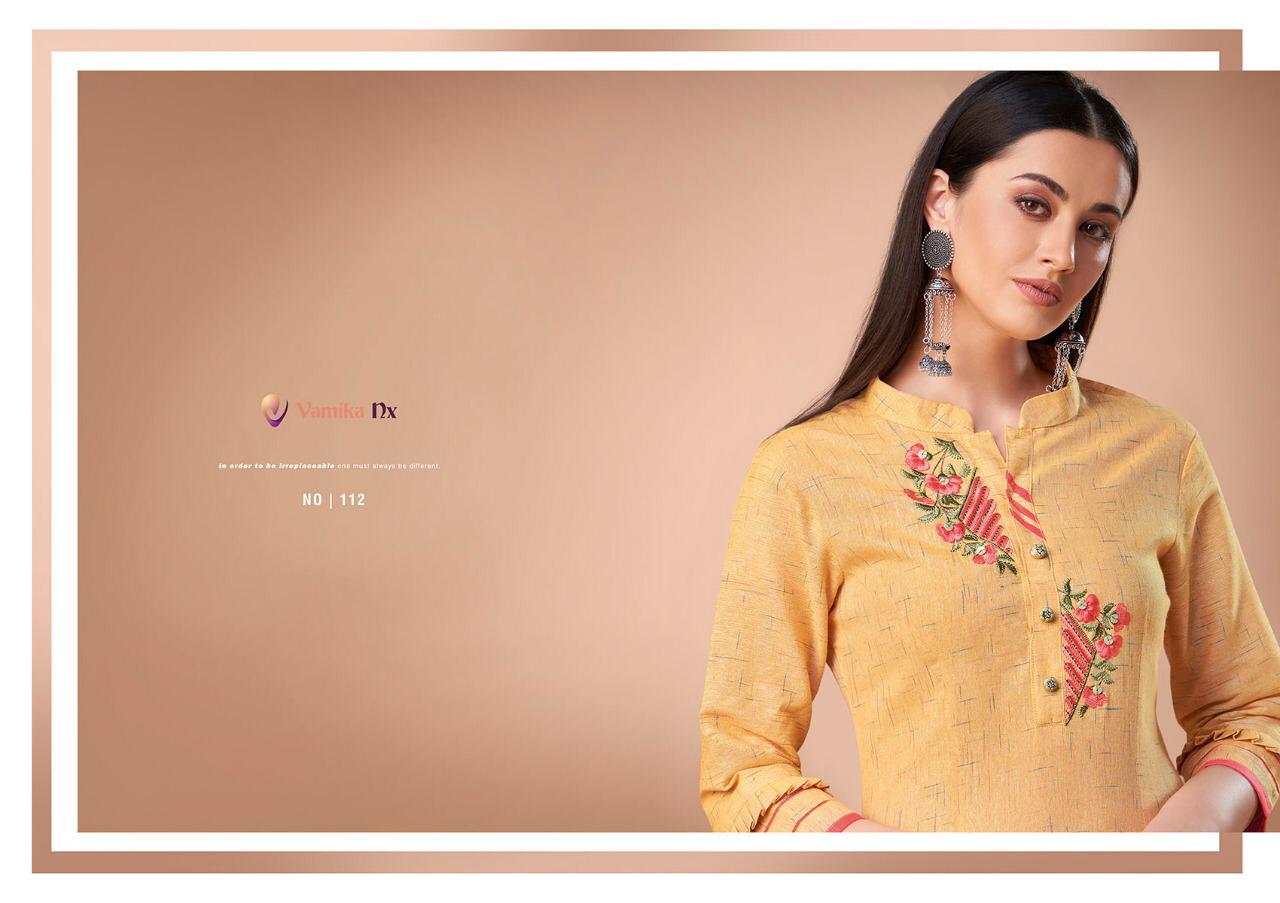 Vamika Nx Rosy Premium Cotton Fancy Kurtis Wholesale Online Supplier In Surat