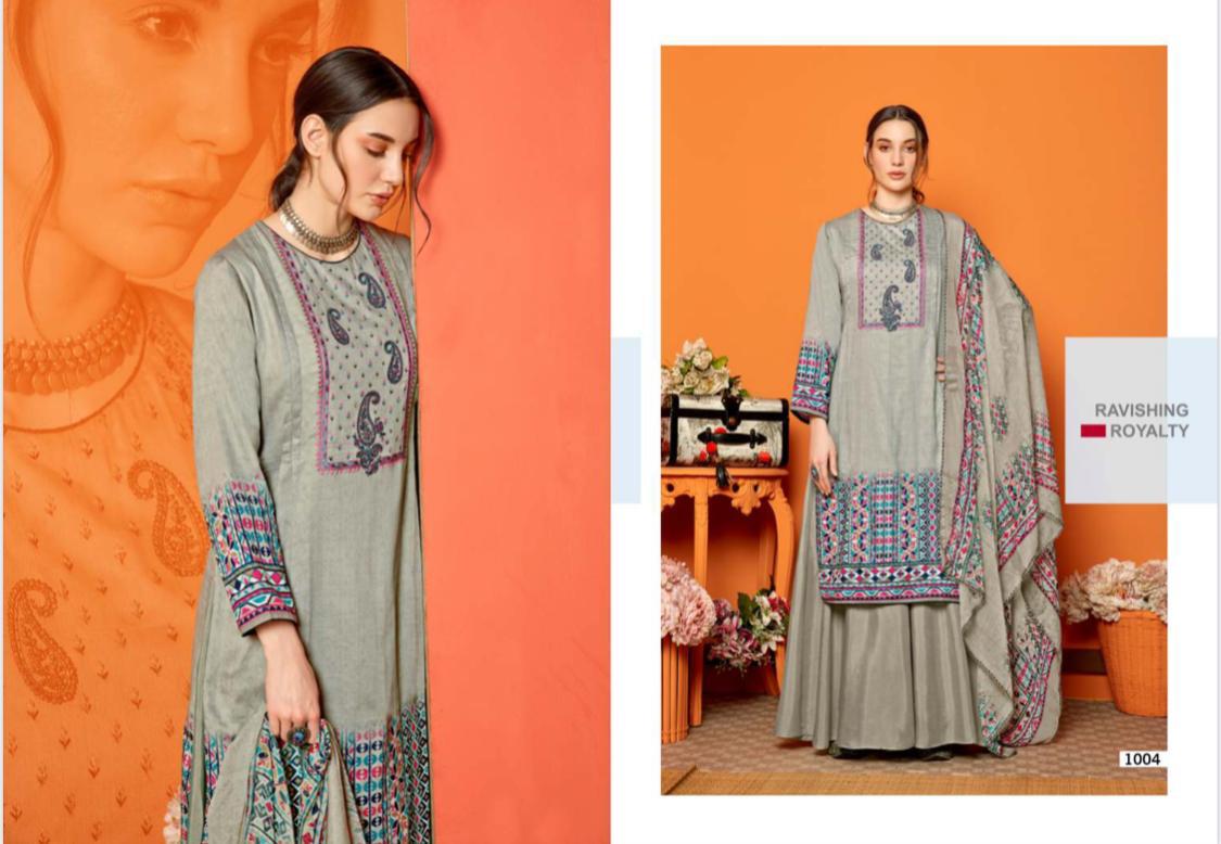 Sweety Fashion Falak Catalogue Cotton Satin Punjabi Churidar Dress Material Collection Wholesale Price