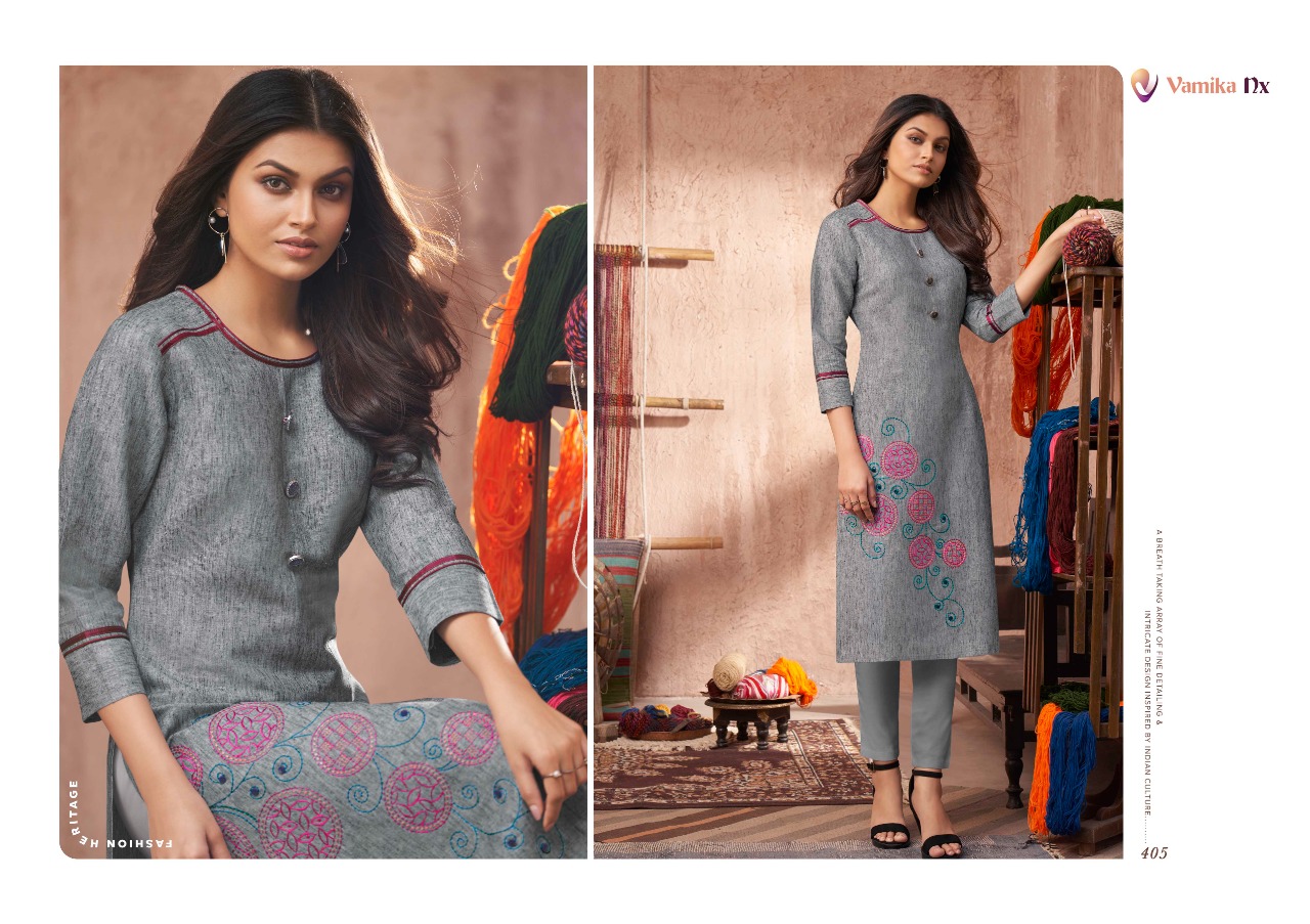 Vaamika Alizeh Catalogue Cotton Daily Wear Kurtis Online Best Price Supplier In Surat