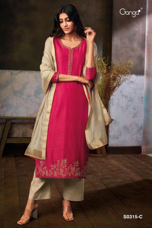 Buy SO SHOW COLLECTION WOMEN'S Georgette Punjabi Suit Semi Stitched Salwar  Suit (Patiyala Suit) (pakistanisuit_EK201288 Blue Free Size) at Amazon.in