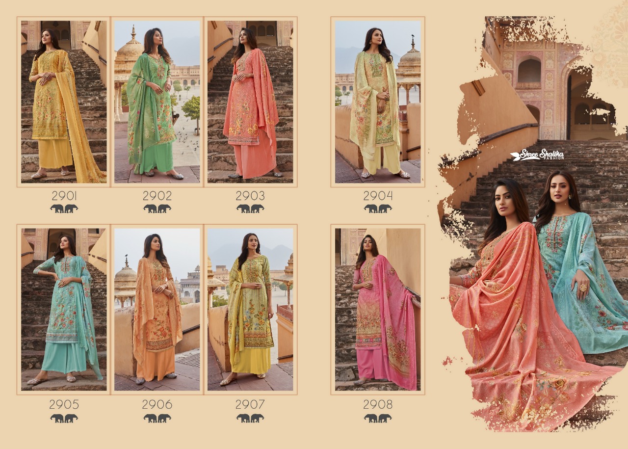 Shree Shalika Fashion Vol 65 Pure Cotton Fancy Salwar Kameez Catalogue Wholesale Price In Surat