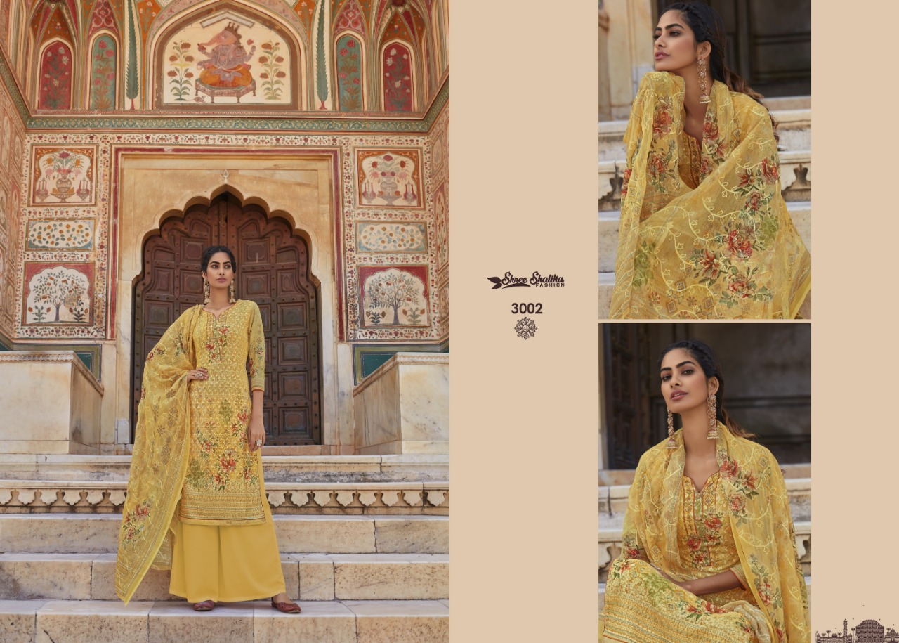 Shree Shalika Fashion Shalika Vol 6 Georgette Embroidered Festive Wear Salwar Kameez Catalogue Wholesale Price