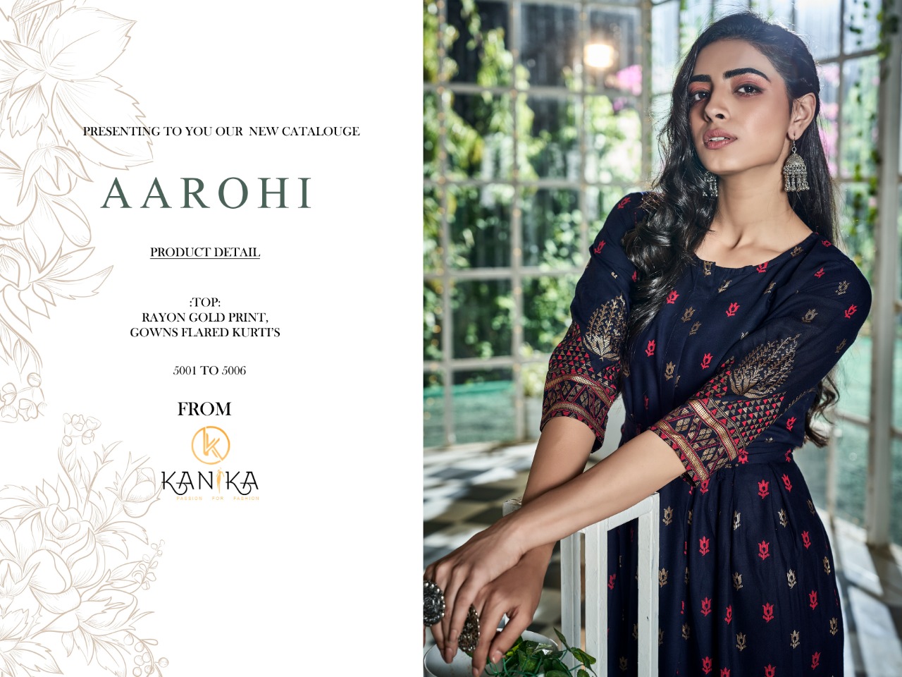Kanika Aarohi Rayon Long Designer Kurtis Collection Wholesale Price Supplier In Surat