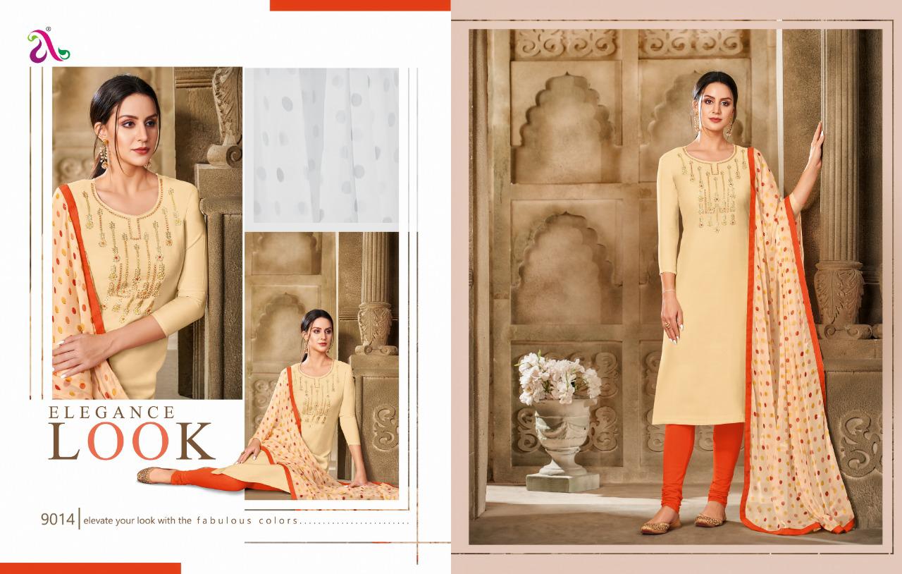 Angroop Plus Dairy Milk Pure Chanderi Cotton Designer Punjabi Suits Collection Wholesale Price