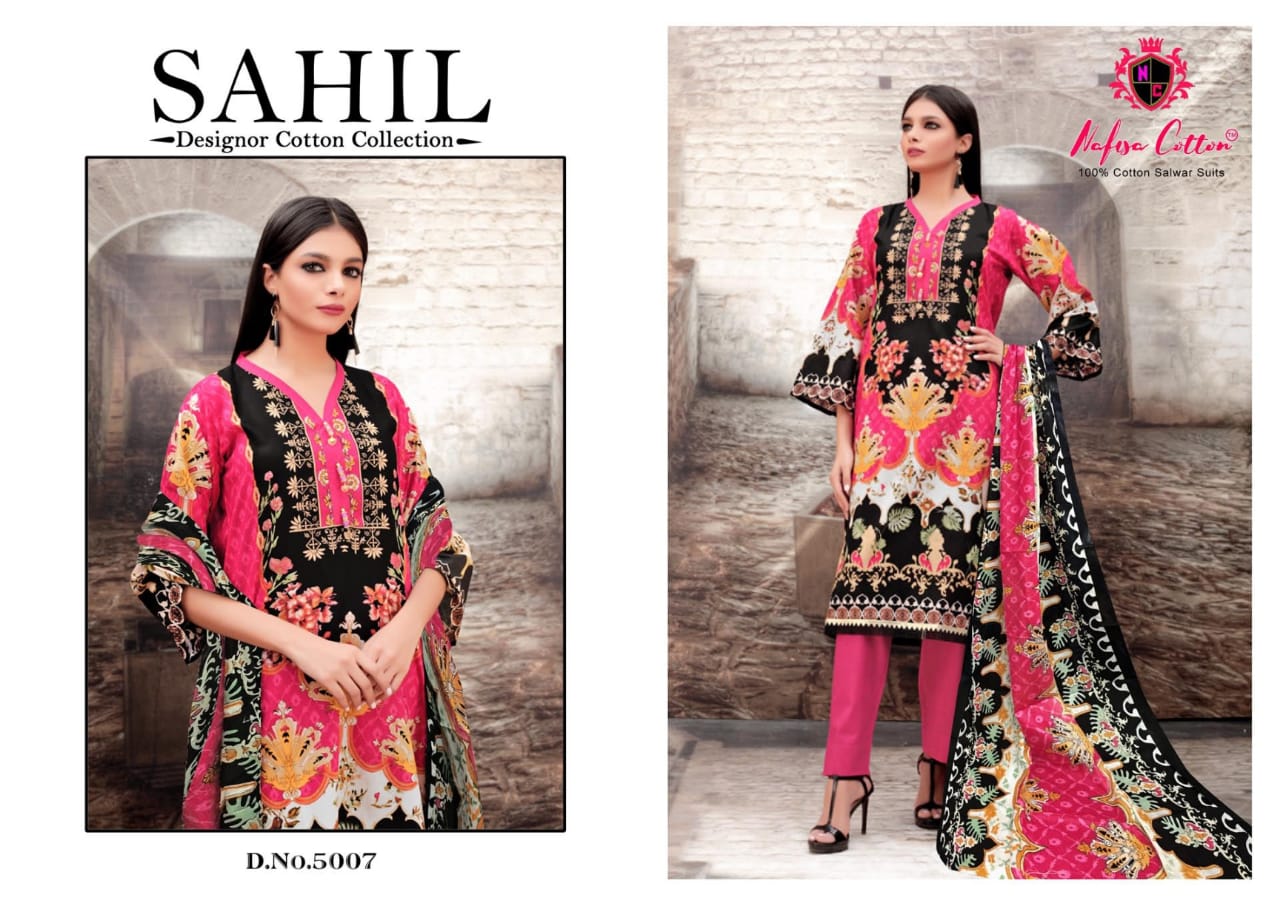 Nafisa Cotton Sahil Vol 5 Cotton Printed Manufacturers In Surat At Wholesale Price