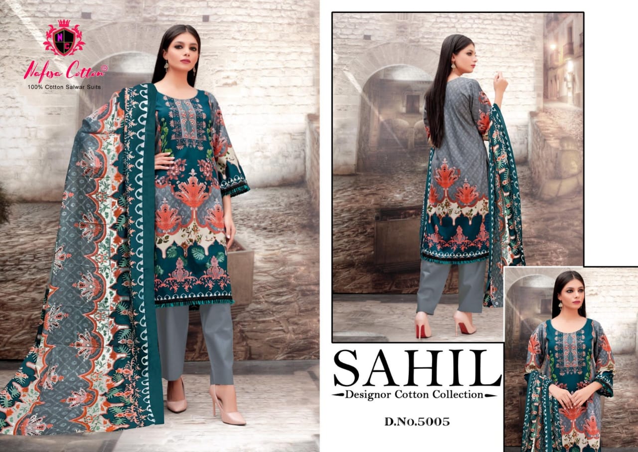 Nafisa Cotton Sahil Vol 5 Cotton Printed Manufacturers In Surat At Wholesale Price
