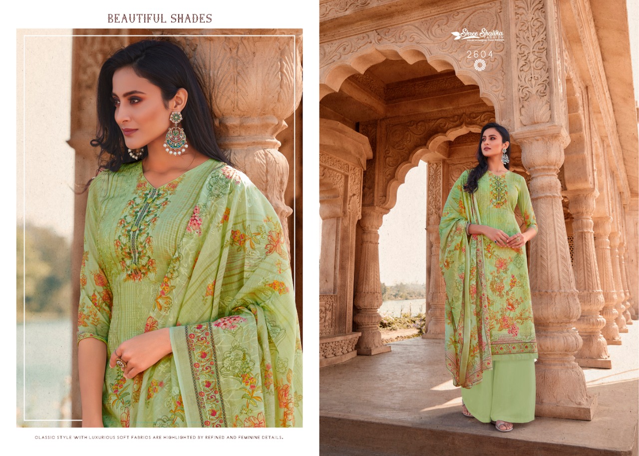 Shalika Fashion Shalika Vol 69 Cotton Printed Suits With Work Salwar Kameez Collection Wholesale Price