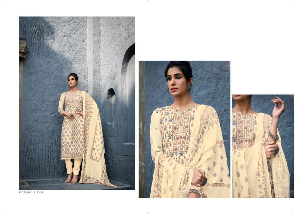 Rivaa Exports Shumaila Cotton Digital Printed Dress Material Collection Wholesale Price