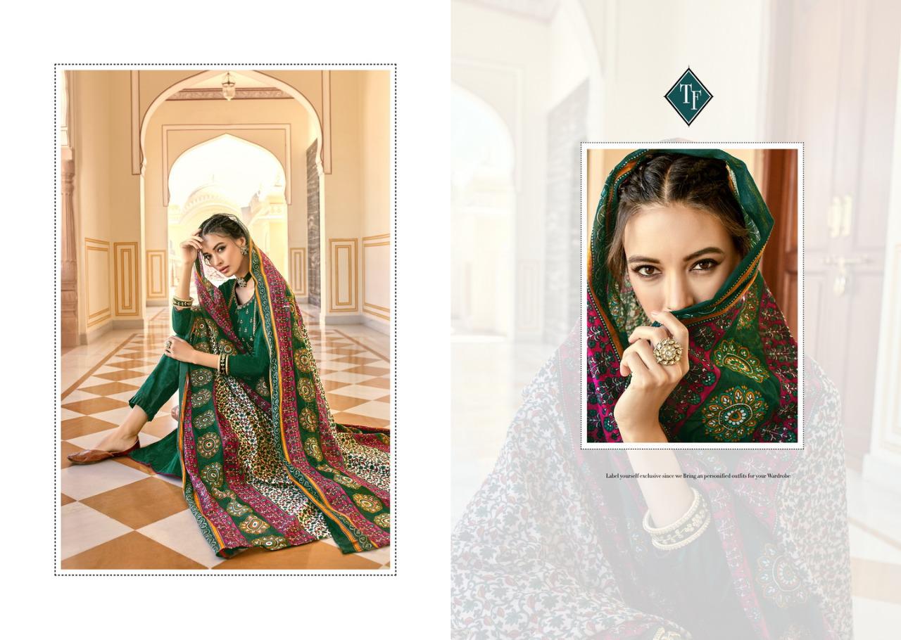 Tanishk Fashion Meenaz Catalog Jam Cotton Fancy Suits Wholesale Price Surat