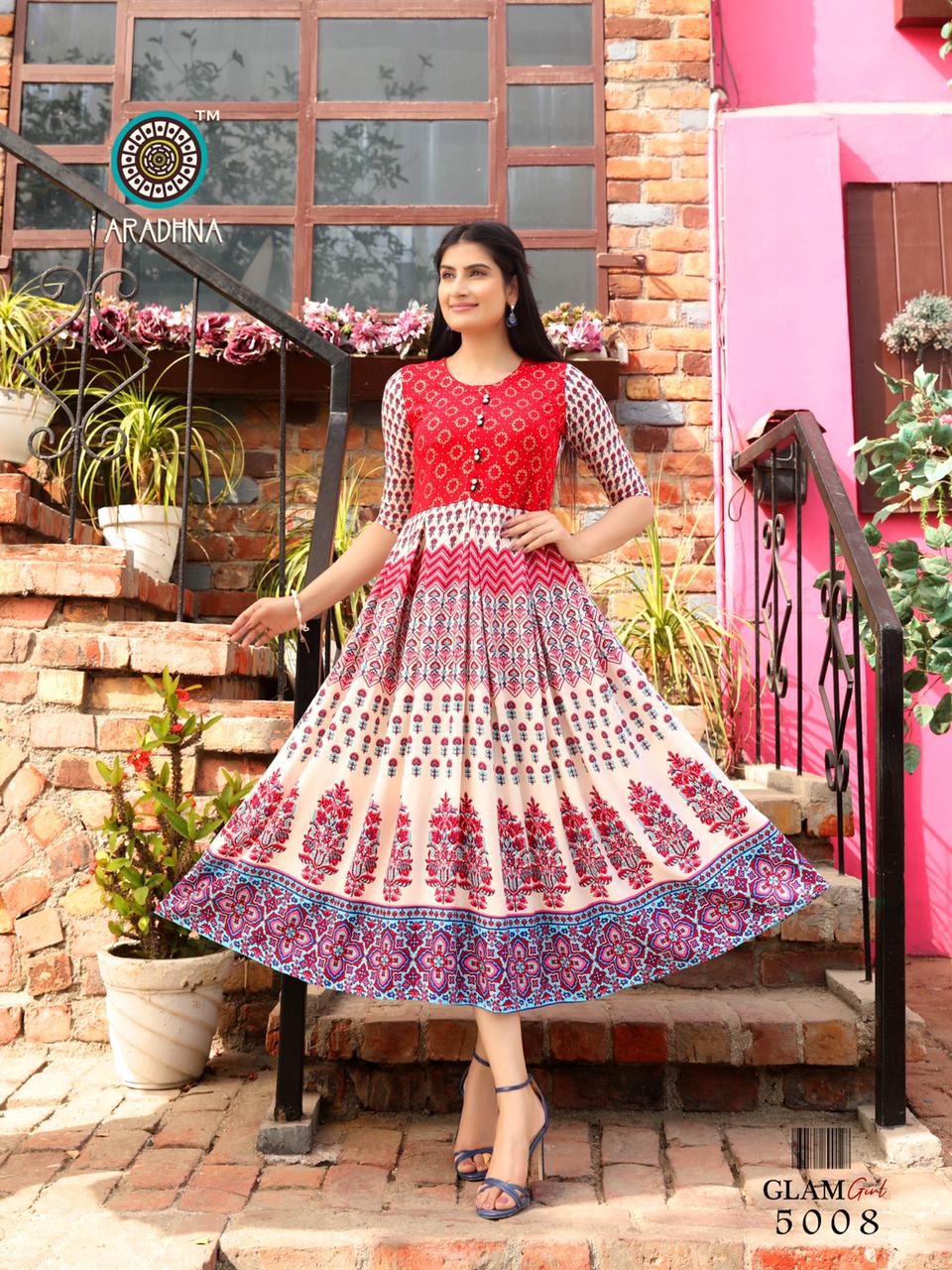 Frock style kurtis outlet with price