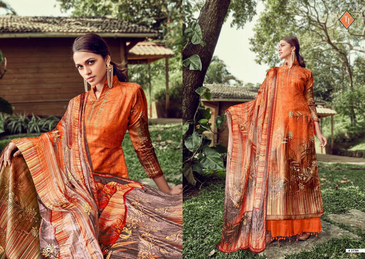 Tanishk Fashion Suven Modal Satin 15701-15708 Series Pure Modal Satin Designer Suits Collection Wholesale Price