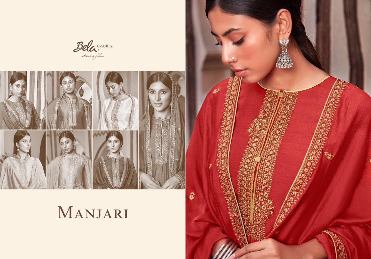 Bela Fashion Manjari Salwar Kameez Catalog Collection Wholesale Price Seller Surat