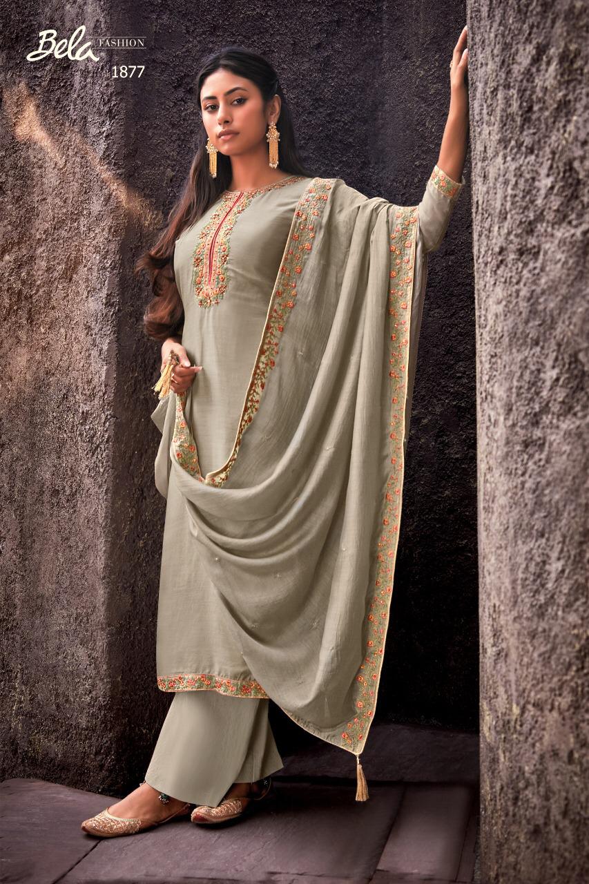 Bela Fashion Zeba 1872-1880 Series Cotton Silk Stylish Look Salwar Kameez Wholesale Online Supplier Surat