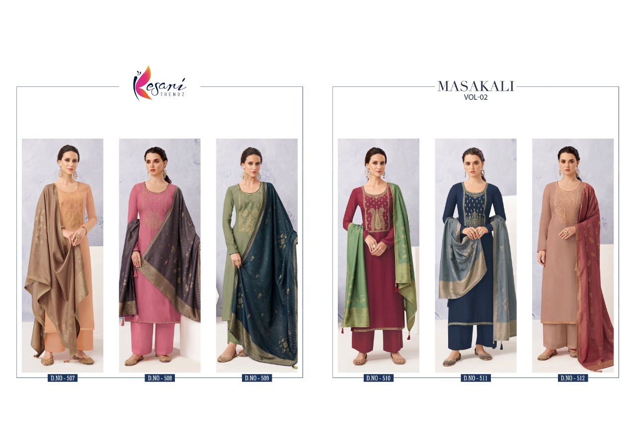 Kesari Trendz Masakali Vol 2 Designer Look Festival Look Salwar Kameez By Pratham Exports Surat