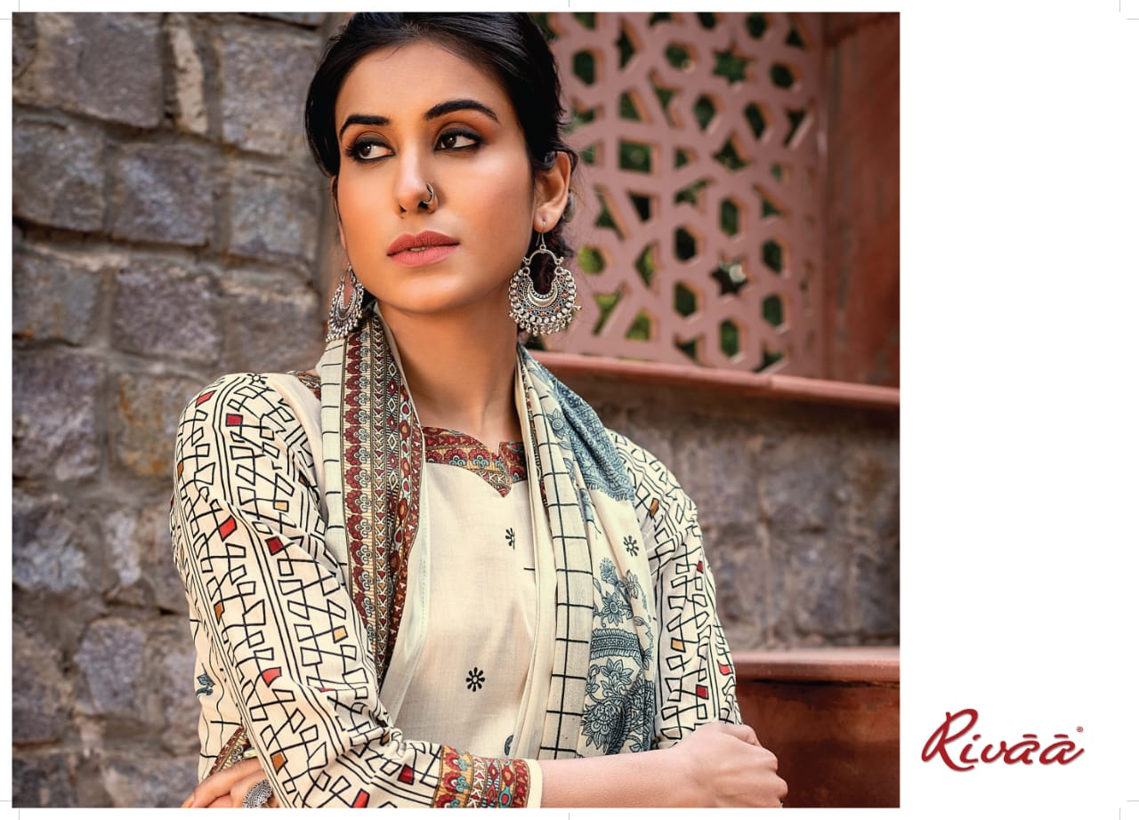 Buy Online Rivaa Exports Sajda Catalogue Beautiful Look Pure Cotton Salwar Kameez By Rivaa Epoxrts