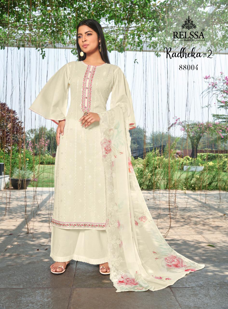 Relssa Fabrics Radhika Vol  Superior Cotton Fancy Punjabi Suits Collection Wholesale Price