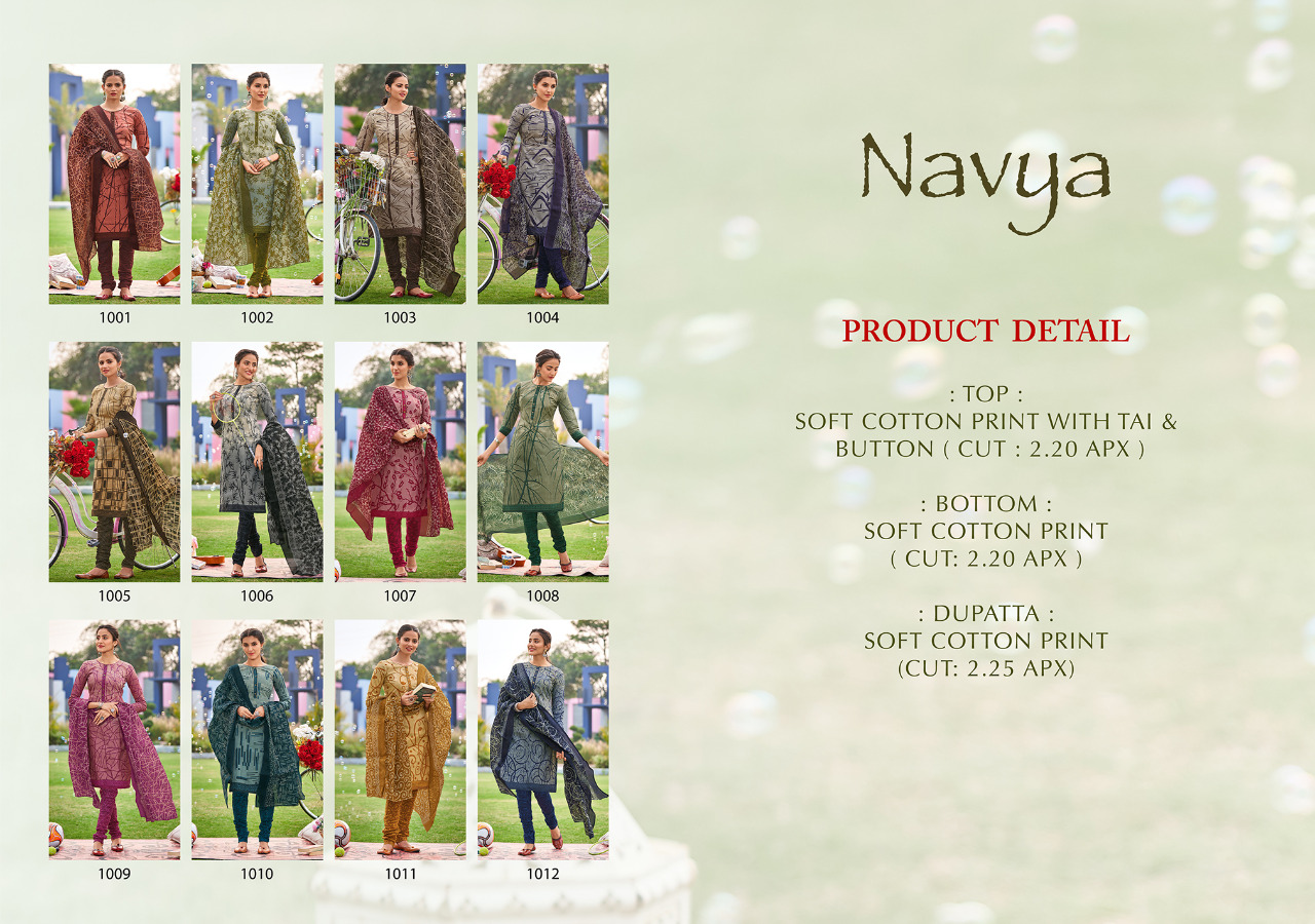 Sweety Fashion Navya Catalogue Cotton Printed Dress Material Wholesale Price Surat