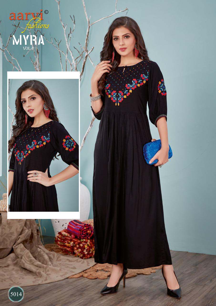 Aarvi sale myra kurti