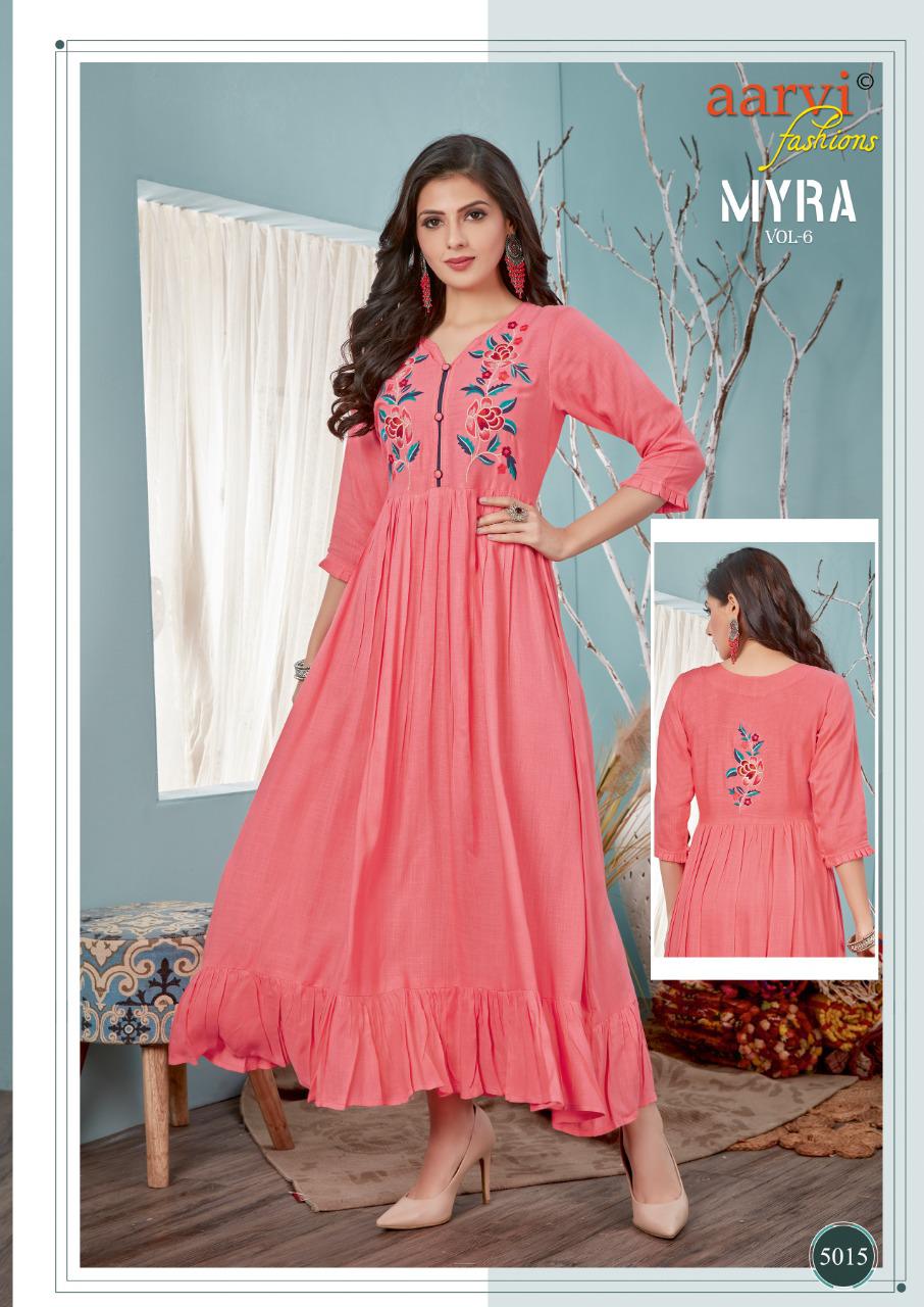 Aarvi sale myra kurti