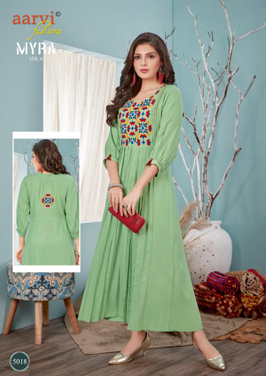 Aarvi sale myra kurti