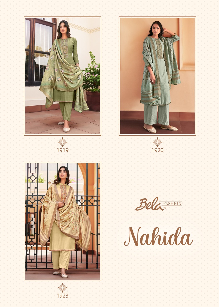 Bela Fashion Nahida 1917-1923 Series Salwar Kameez Cheapest Price Surat
