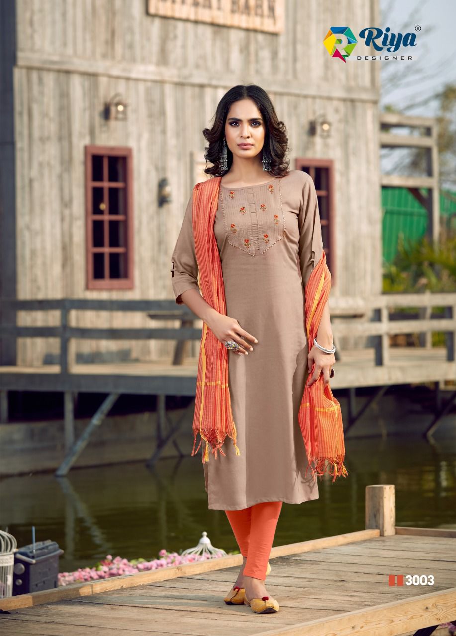 Riya Designer Inayat Vol 3 Stylish Top Work With Designer Dupatta Collection Wholesale Price