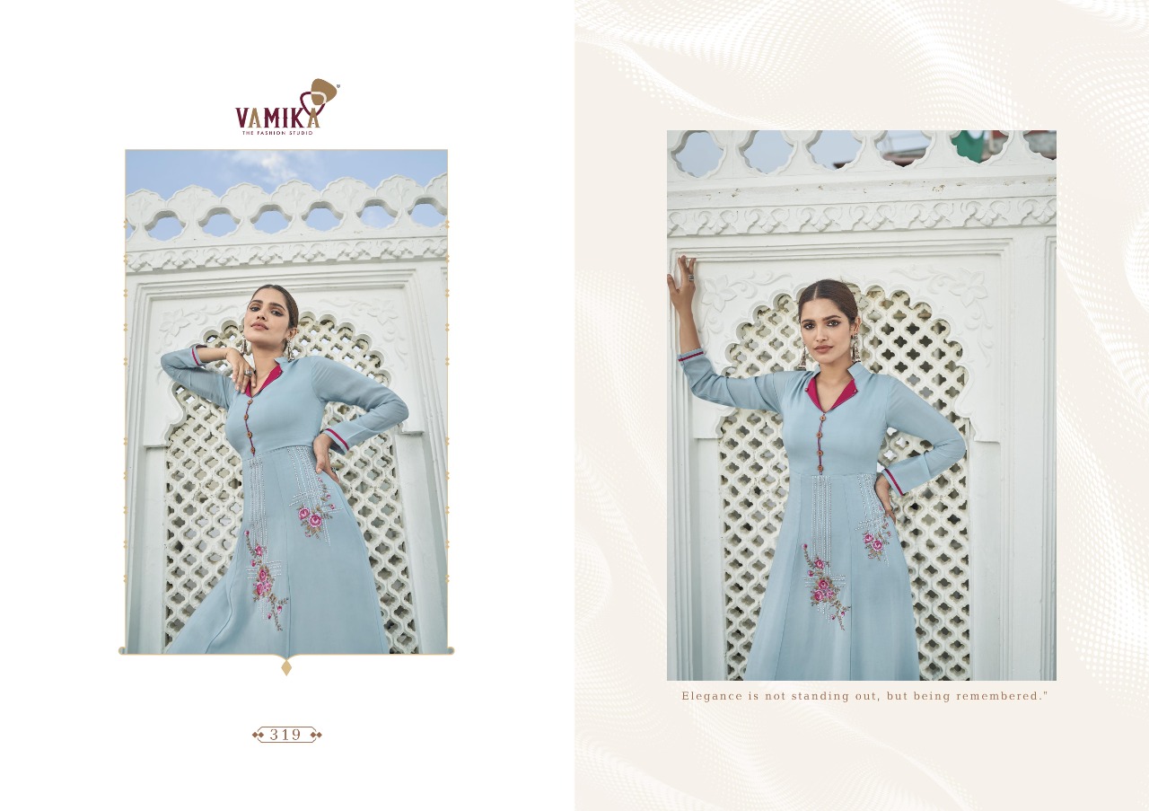 Vaamika Upstylish Vol 3 Viscose Muslin Silk Designer Kurtis Collection Wholesale Price