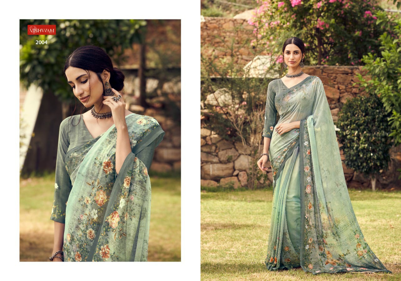 Vishwam Presents Flying Squirrel Sarees Catalogue Wholesale Price From Surat