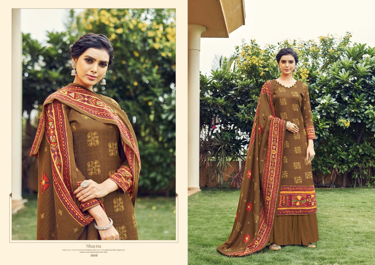 Vridhee Fashion Shayna Winter Collection Salwar Kameez Surat