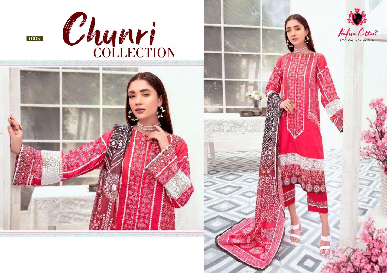 Nafisa Cotton Chunri Collection Catalogue Wholesale Price Surat