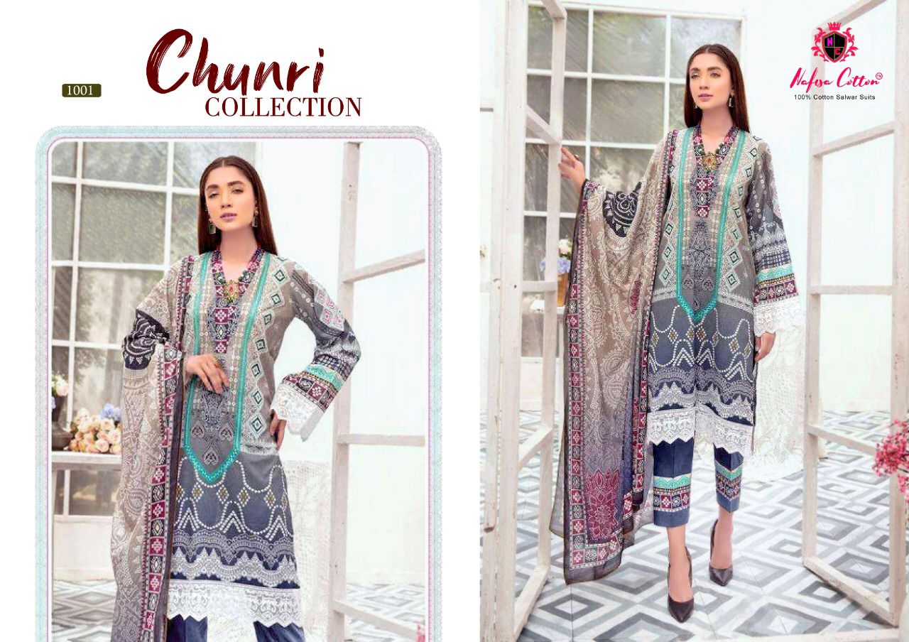 Nafisa Cotton Chunri Collection Catalogue Wholesale Price Surat
