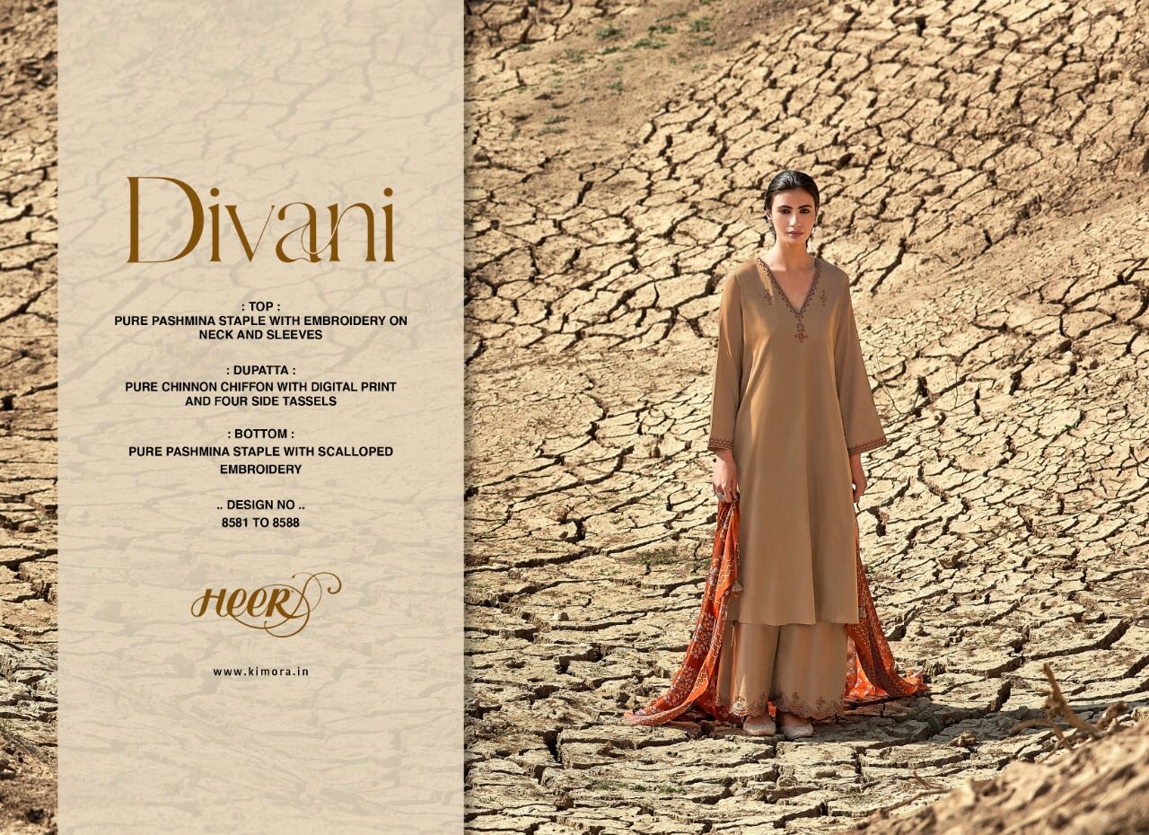 Kimora Fashion Divani 8581-8588 Series Designer Punjabi Salwar Kameez Surat