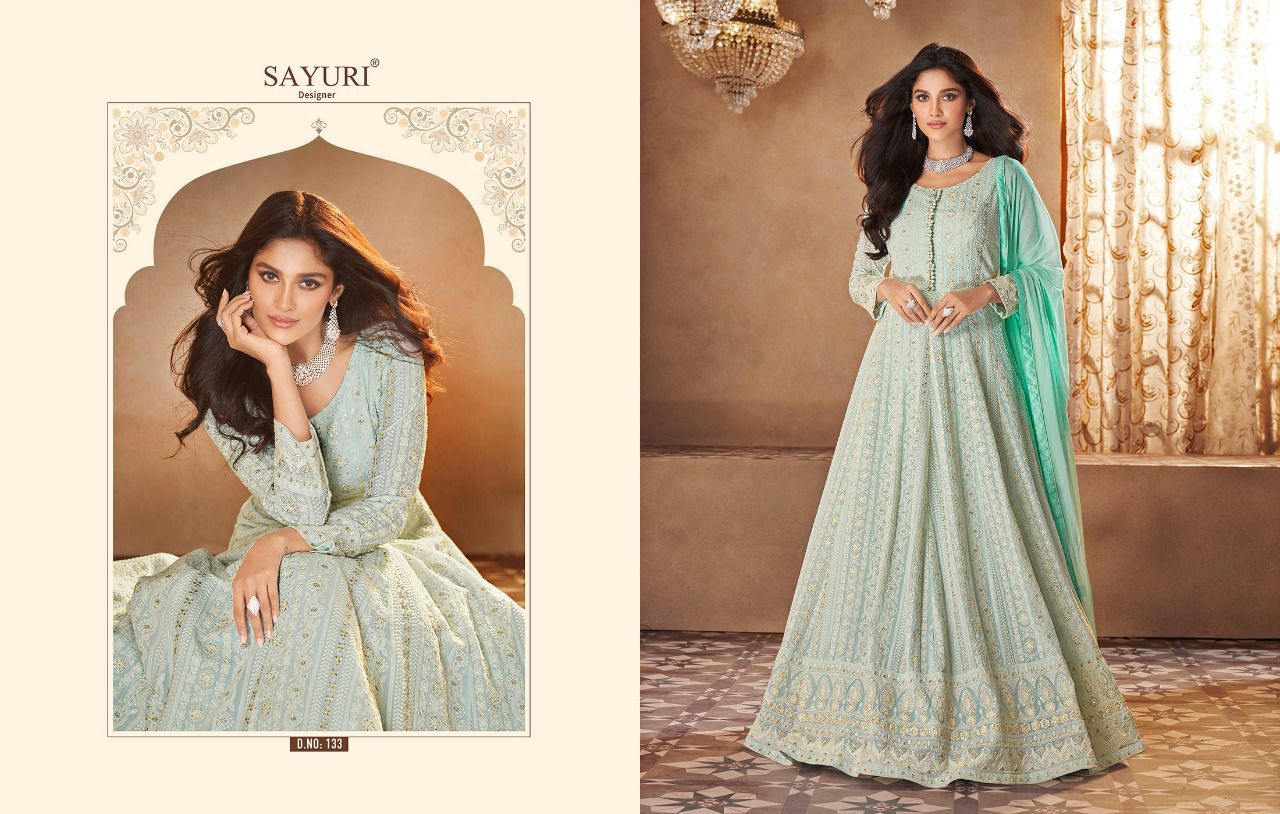 Sayuri Designer Afreen 132-135 Series Party Wear Salwar Kameez Collection
