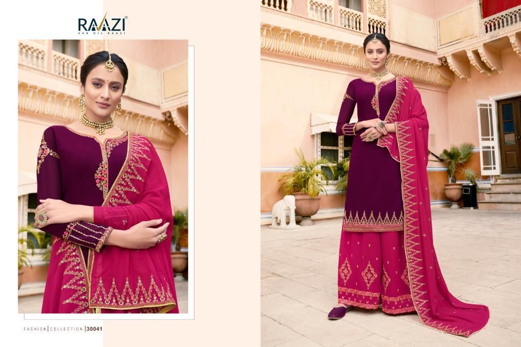 Rama Raazi Gulbaro Vol 3 30041-30048 Series Designer Suits Online Supllier Surat