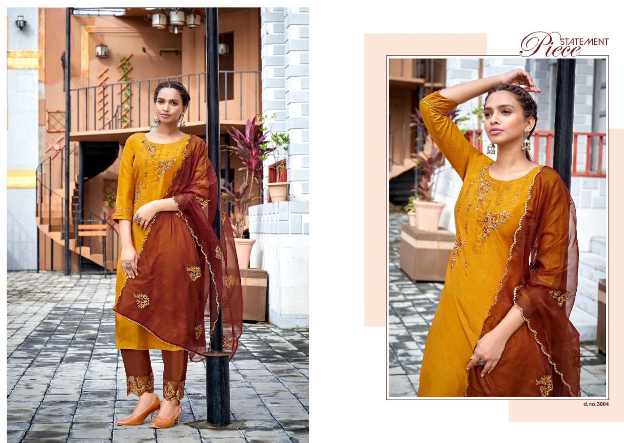 Aamaya Garments Supreme Stylish Designer Kurti Catalogue Online Supplier Surat