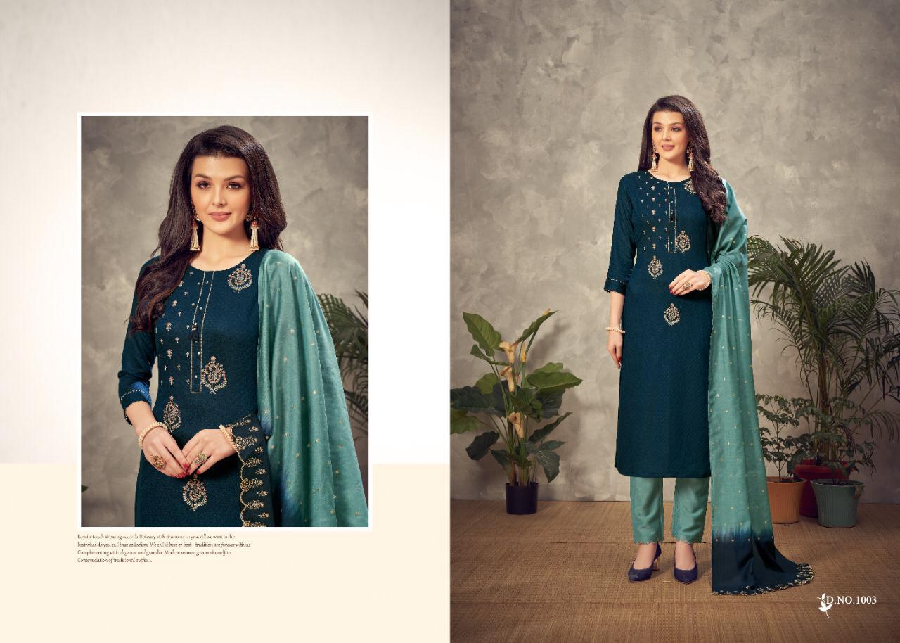 Amaaya Garments Art 1001-1005 Stylish Designer Kurti Catalogue Online Supplier Surat