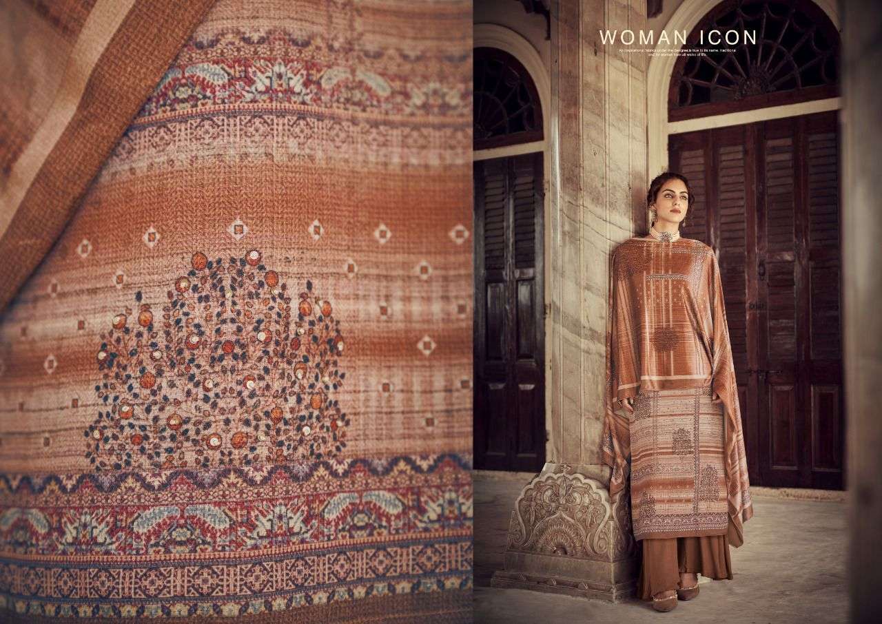 sargam woman icon pashmina exclusive designer suits catalogue wholesale price surat