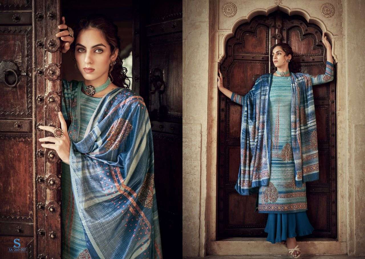 sargam woman icon pashmina exclusive designer suits catalogue wholesale price surat