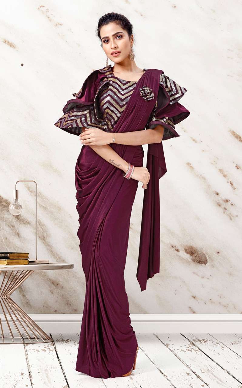 Amoha trendz ready to wear designer sarees collection wholesale price 
