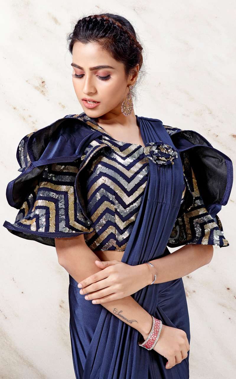 Amoha trendz ready to wear designer sarees collection wholesale price 
