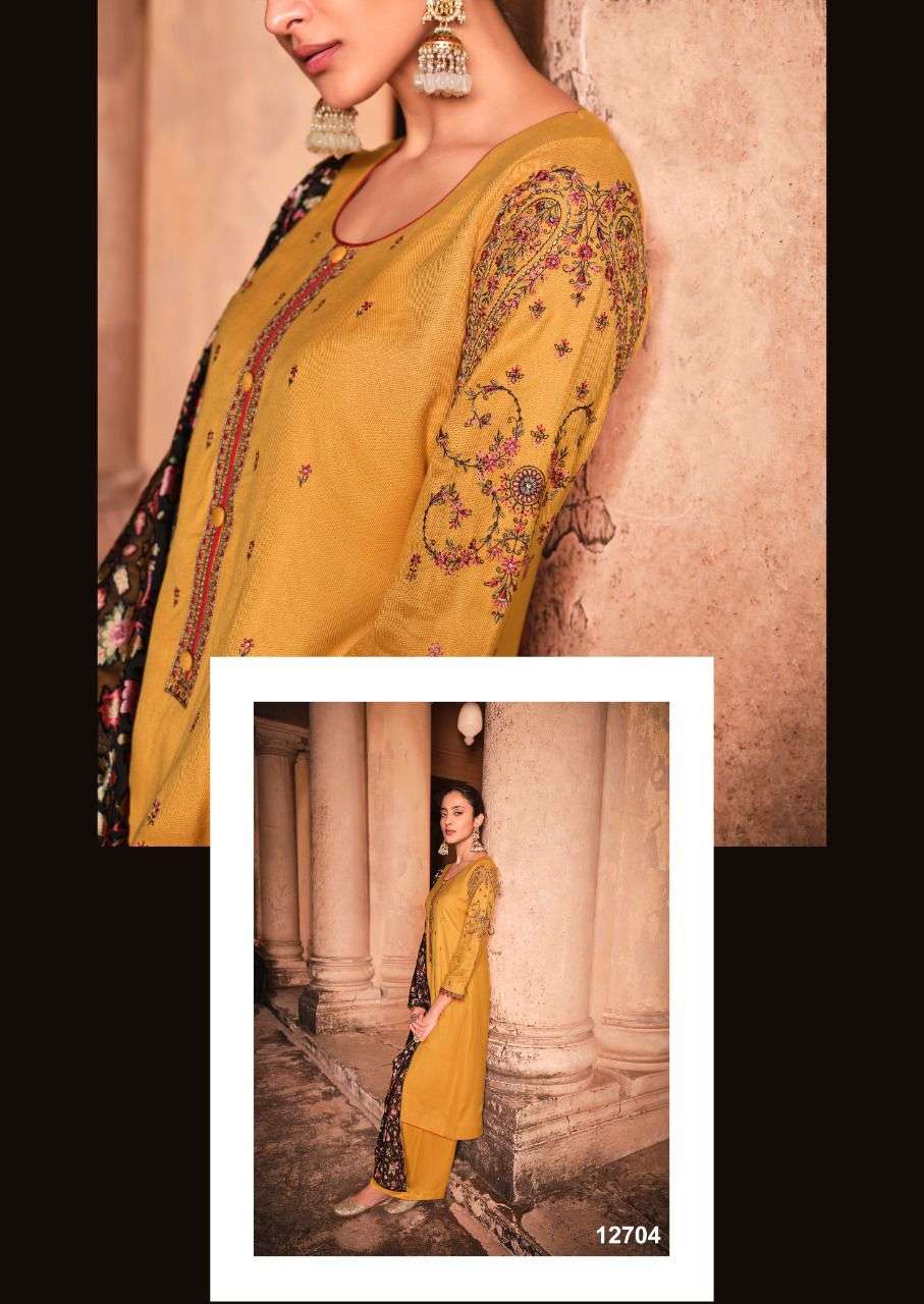 deepsy suits nur 12701-12705 series pashmina exclusive designer suits catalogue collection 2021
