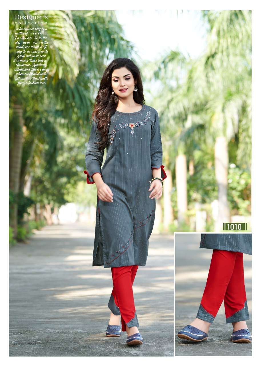 rangjyot kayaa vol 2 trendy designer kurti catalogue online supplier surat